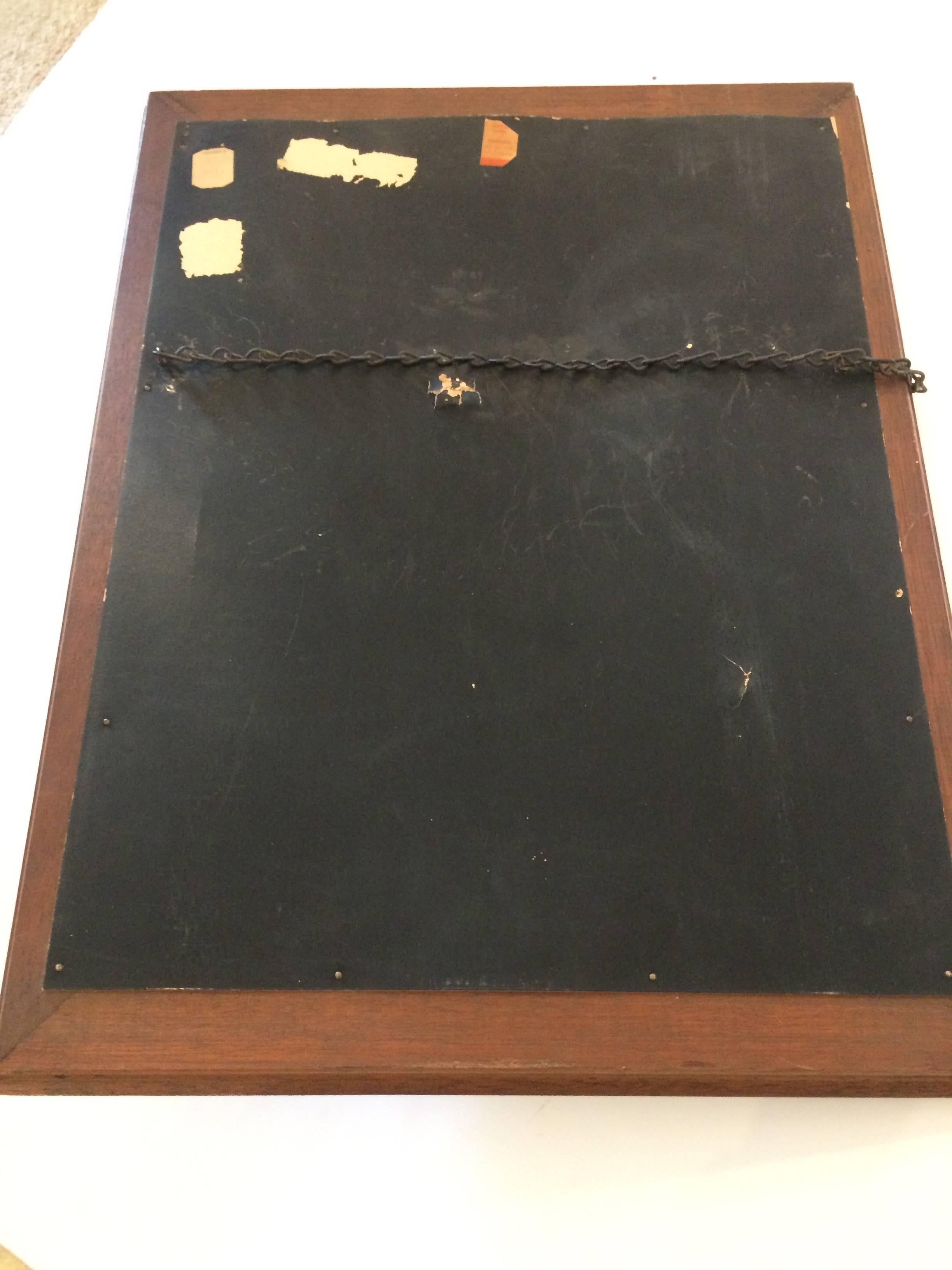 Vintage Framed Copper Equestrian Horse Head in Relief In Excellent Condition In Hopewell, NJ