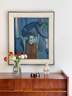 Vintage Framed Oil Painting by Donald K Ryan