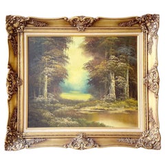 Vintage Framed Painting From Abuelita and Abuelito’s