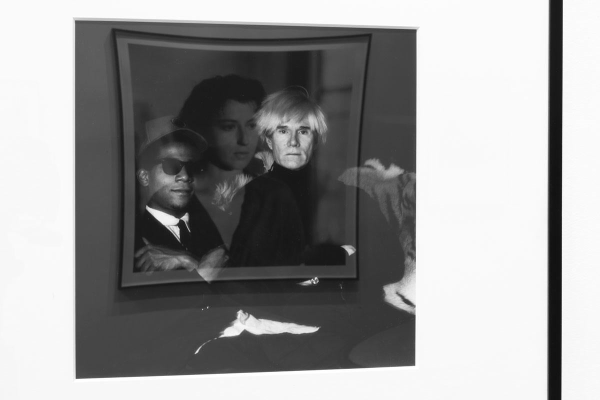 Vintage Framed Photograph of Andy Warhol In Excellent Condition For Sale In Brooklyn, NY