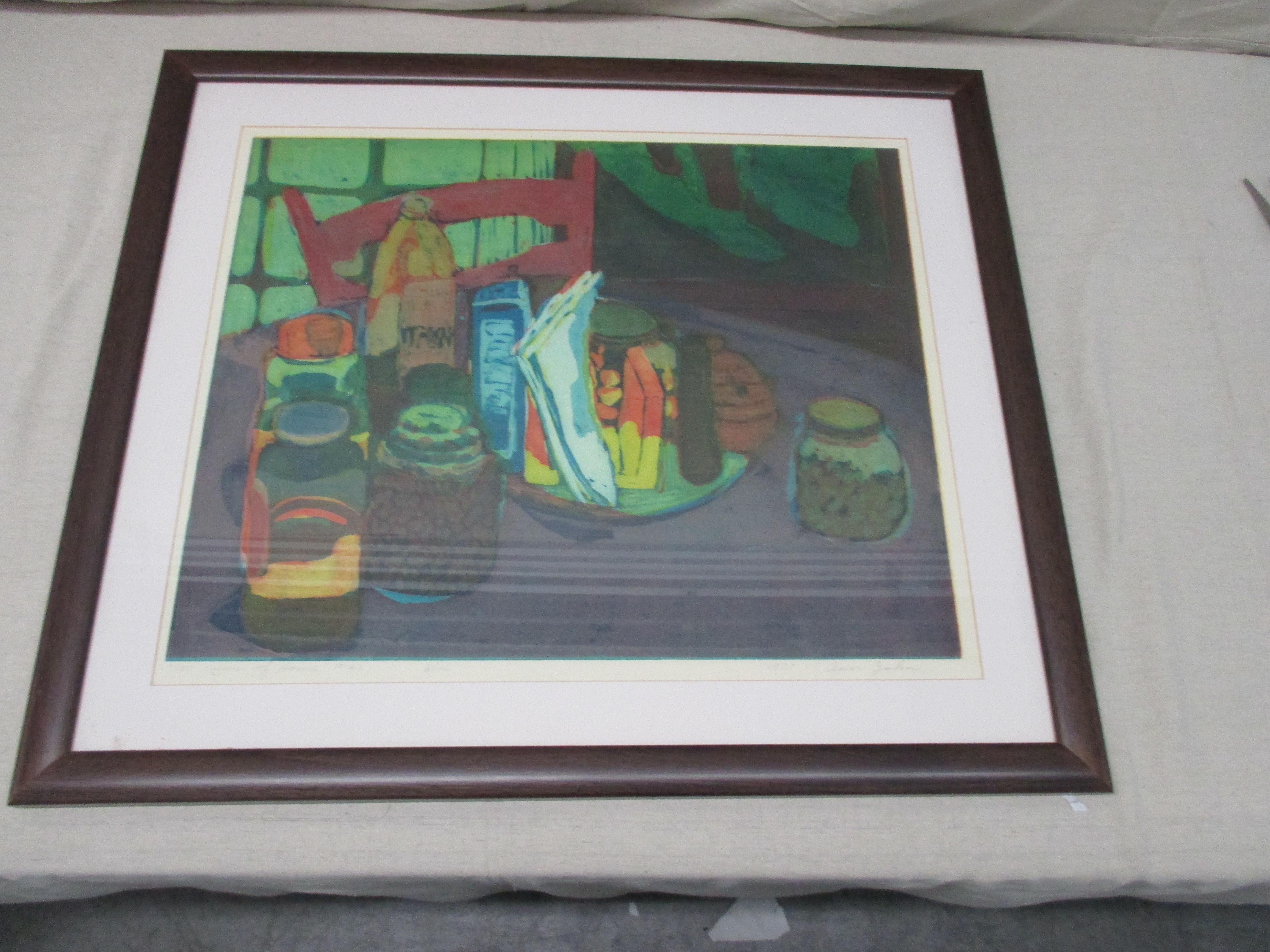 Vintage framed print by Ann Zahn 100 views of home #23
USA, 1977
6/20
Size: 28.5 x 25
Image size is: 21 x 17.