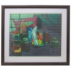 Vintage Framed Print by Ann Zahn 100 Views of Home #23
