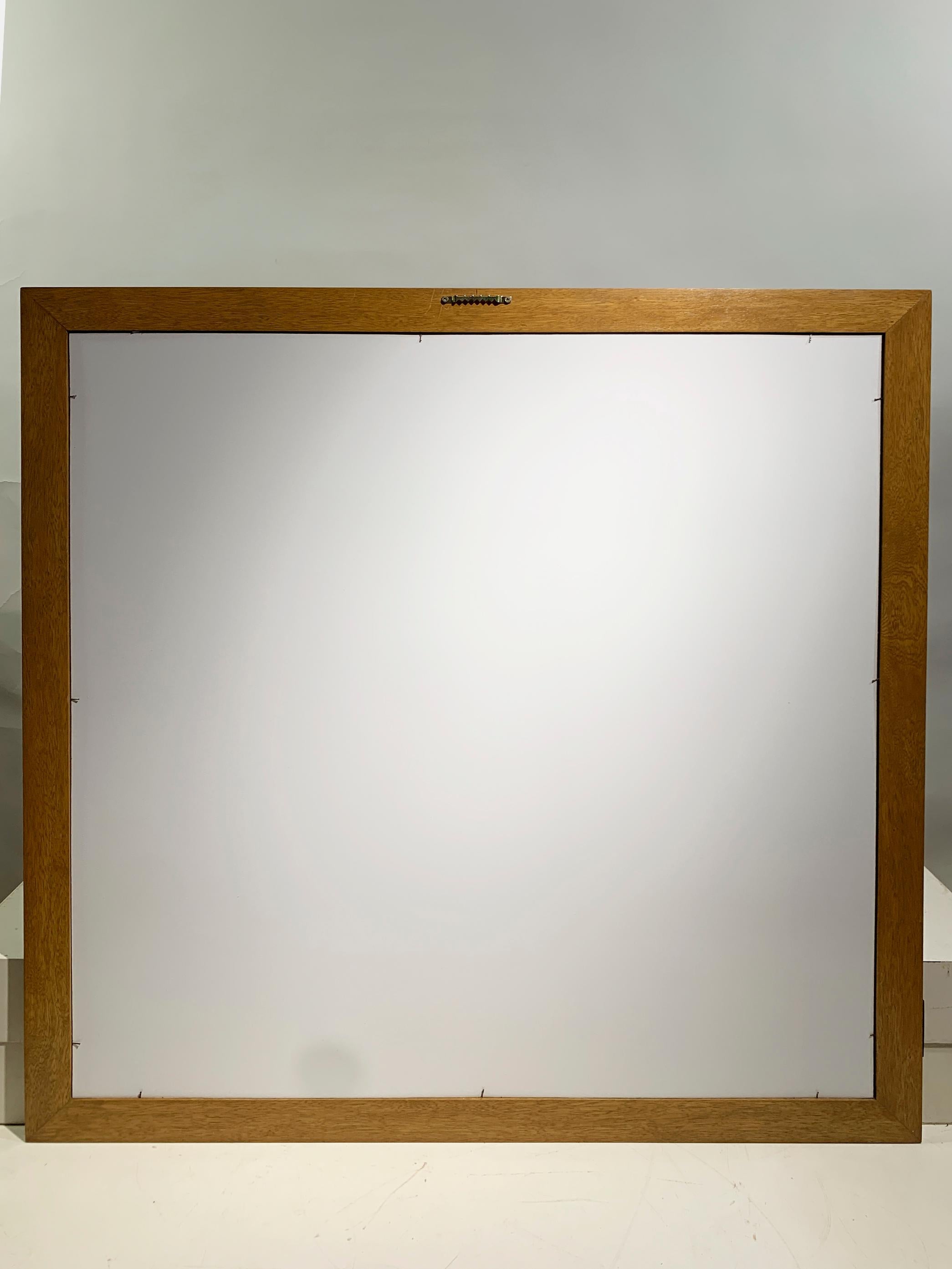 Gerahmter Vintage-Schal, signiert „ Lehner“, signiert (Stoff) im Angebot