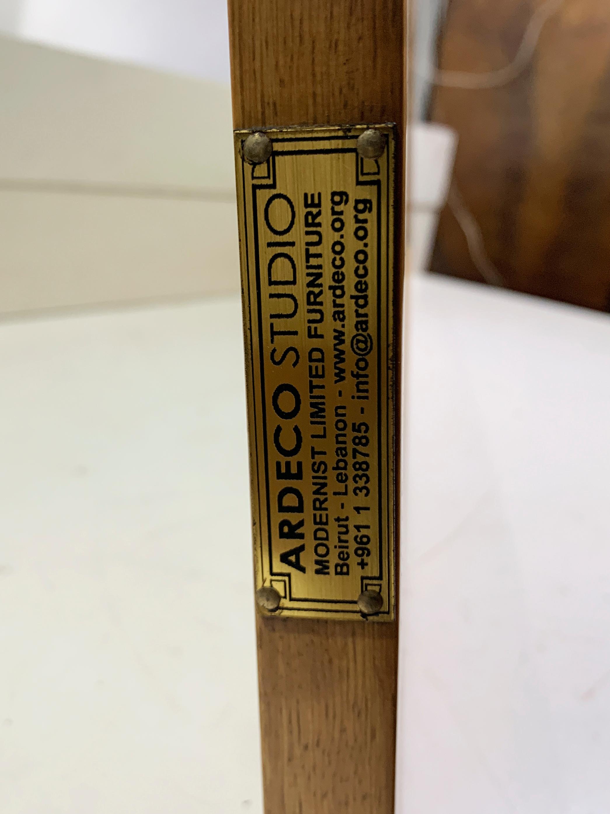Gerahmter Vintage-Schal, signiert „ Lehner“, signiert im Angebot 1