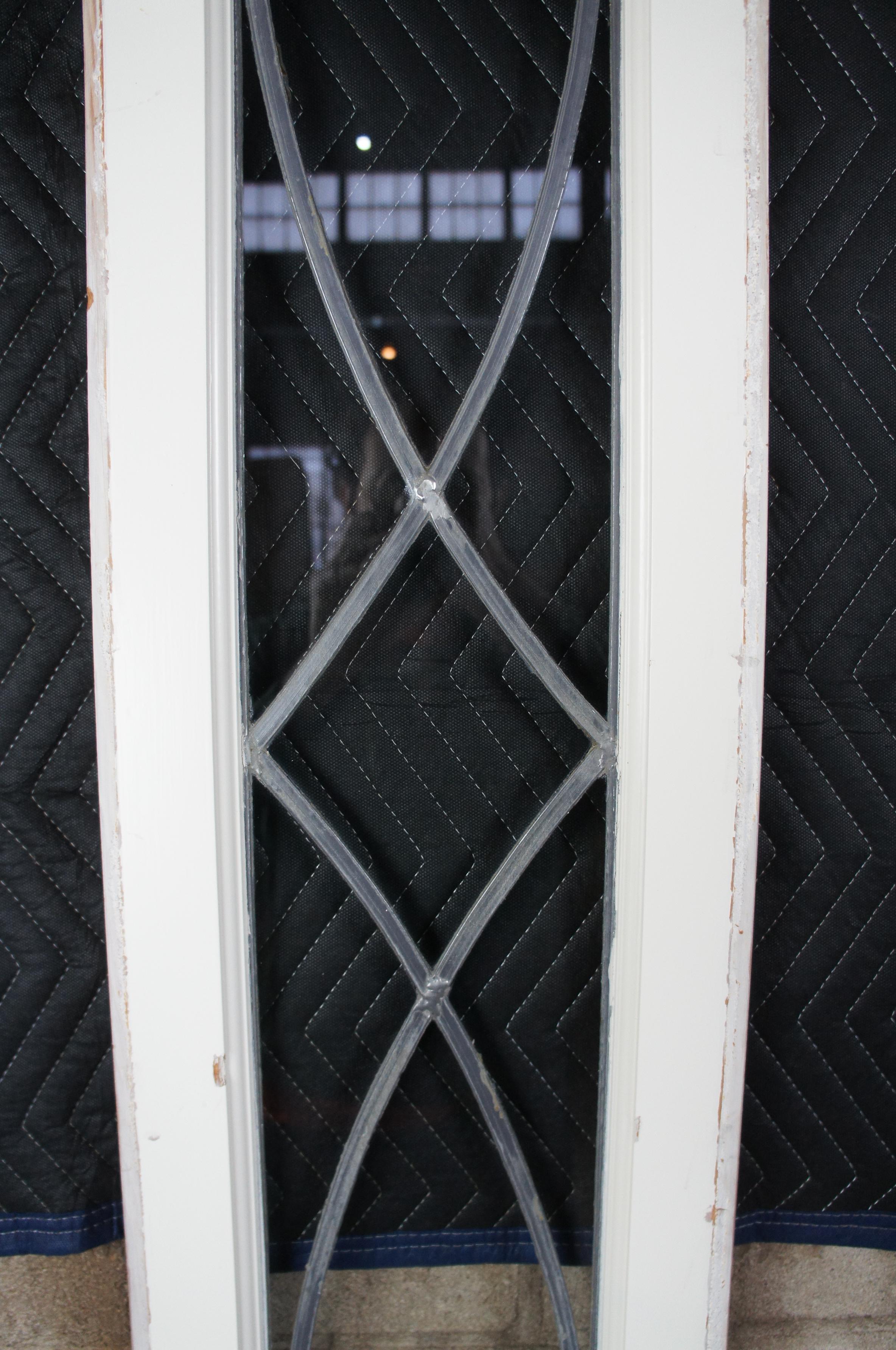 leaded glass sidelights