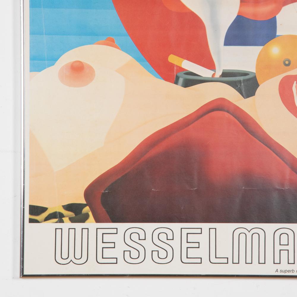 Poster d'epoca con cornice di Tom Wesselmann In condizioni buone in vendita a Oakland, CA