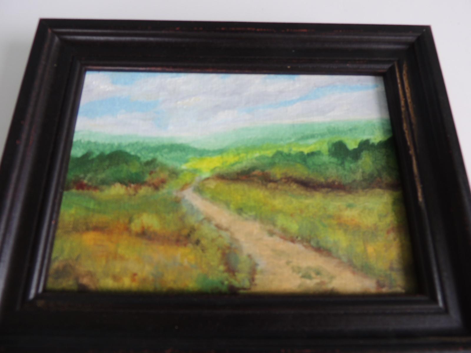 Vintage Framed Watercolor Art For Sale at 1stDibs