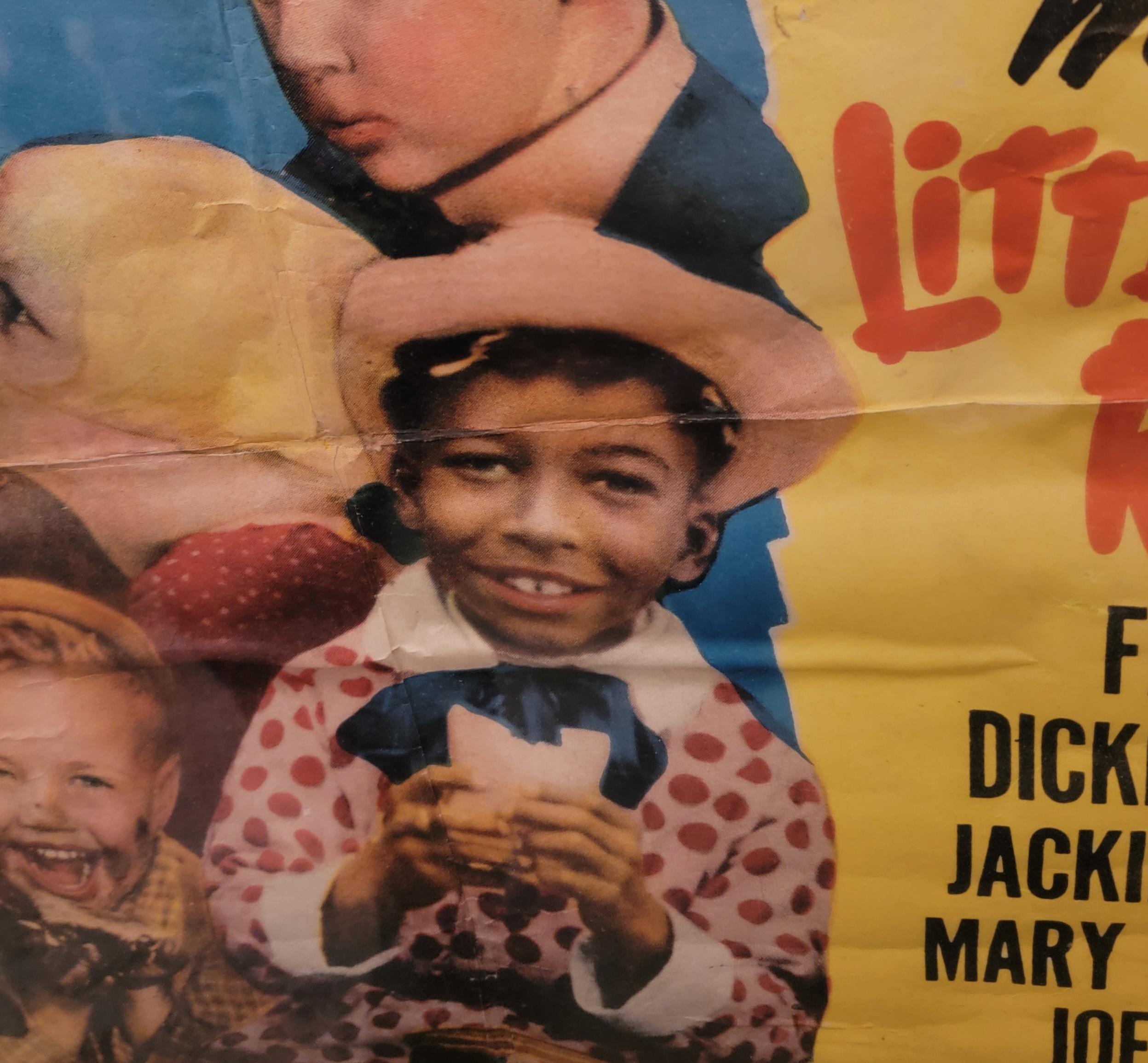 Lottle Rascal Frame Vintage Frames Original Little Rascals Movie Poster For Sale at 1stDibs