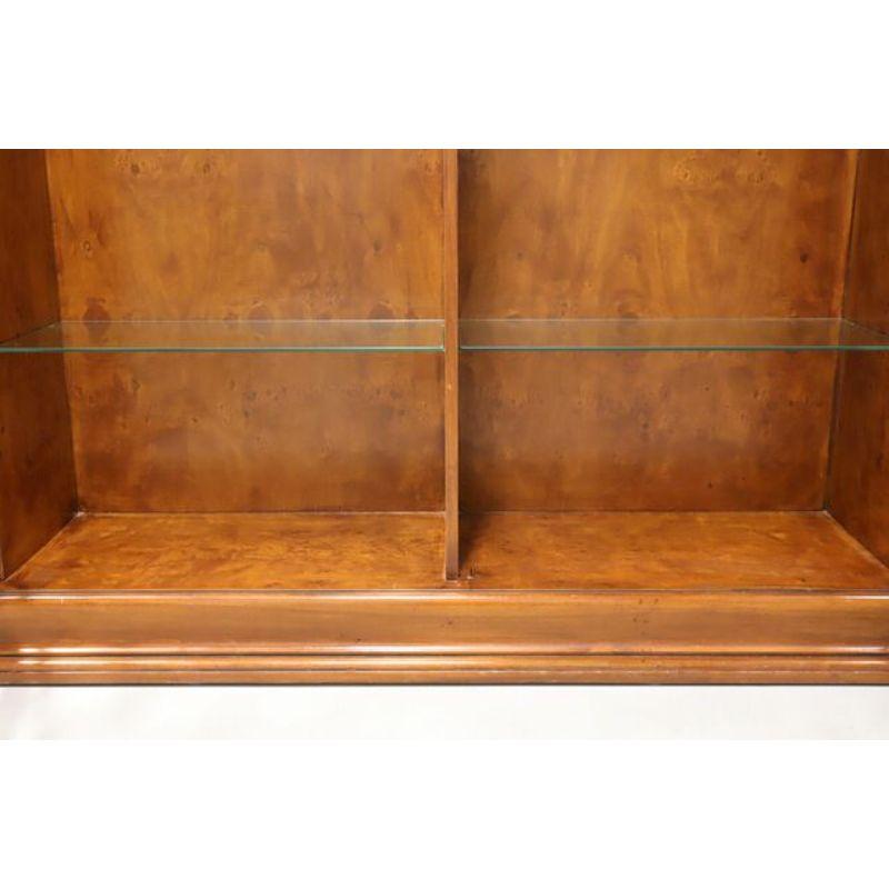 Francesco Molon for Giemme Burl Walnut Display Cabinet 6