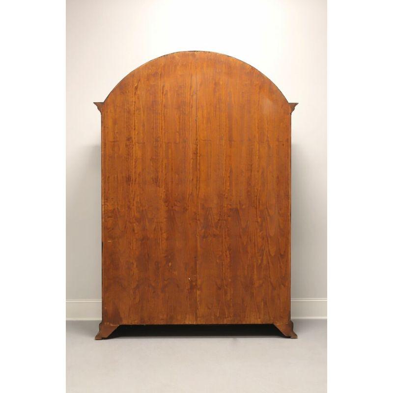 Francesco Molon for Giemme Burl Walnut Display Cabinet In Good Condition In Charlotte, NC
