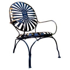 Vintage Francois Carre Garden Lounge Chair