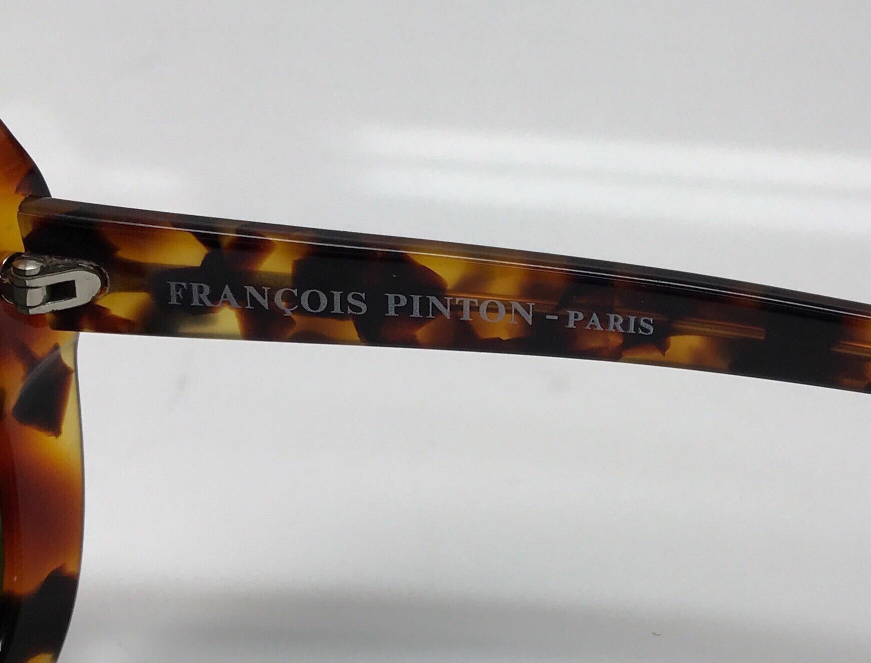 Women's vintage Francois Pinton Tortoise Shell sunglasses