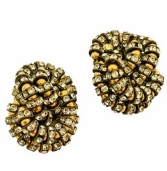 Vintage FRANCOISE MONTAGUE earrings