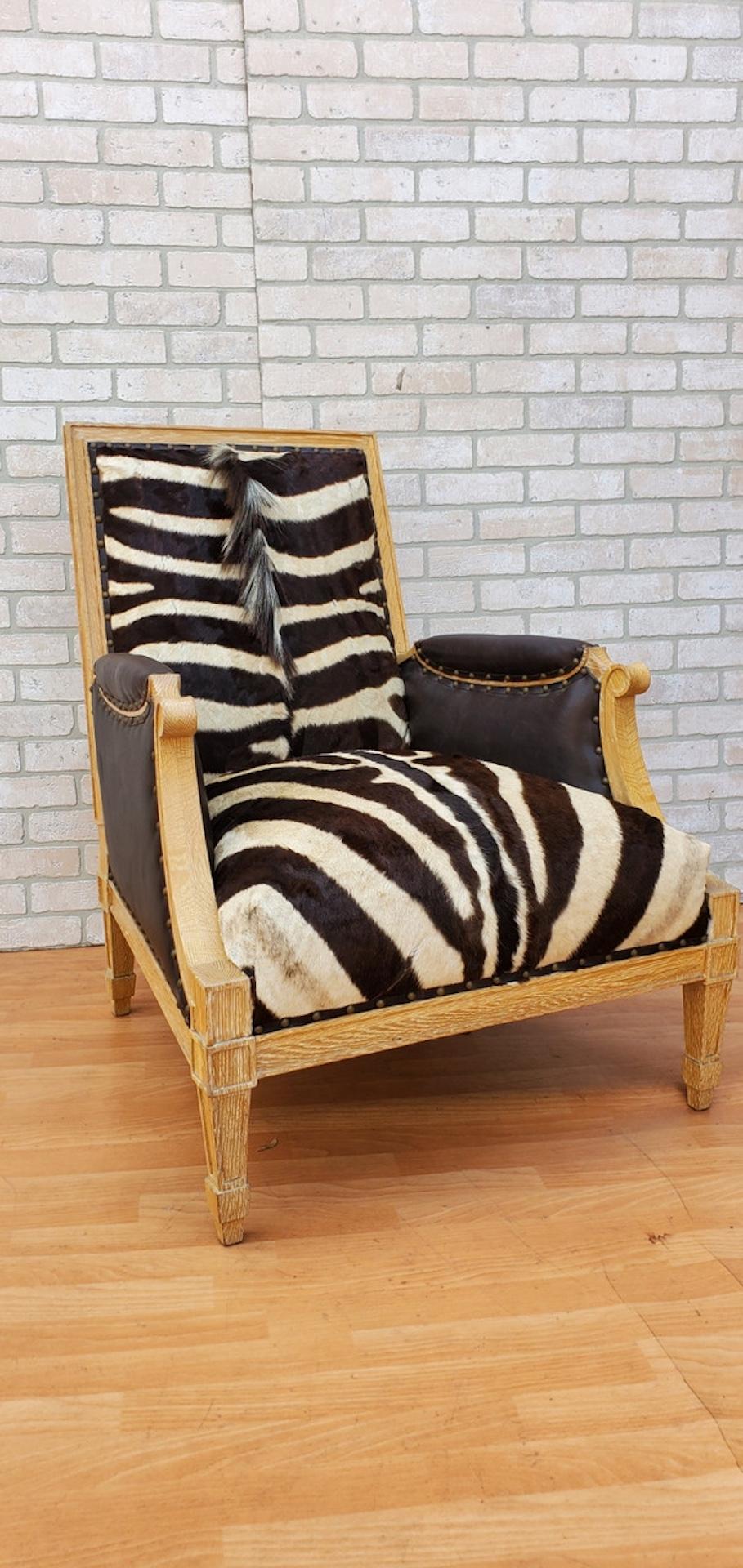 Silla Vintage Frank Emilio by Mattaliano Style Lounge Chair Recién Tapizada Italiano en venta