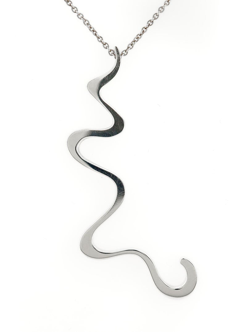 Vintage Frank Gehry for Tiffany and Co. Sterling Silver Equus 