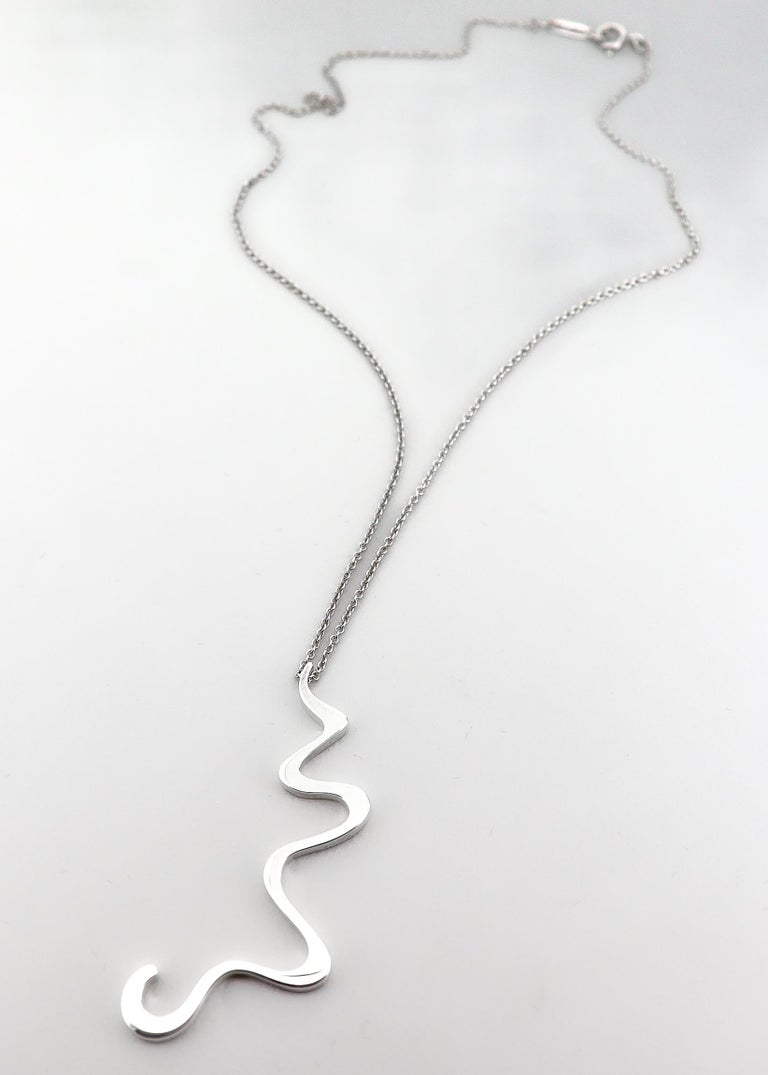 Vintage Frank Gehry for Tiffany and Co. Sterling Silver Equus 