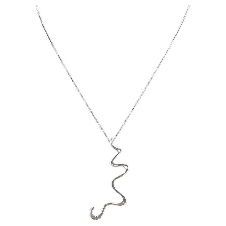 Vintage Frank Gehry for Tiffany and Co. Sterling Silver Equus 
