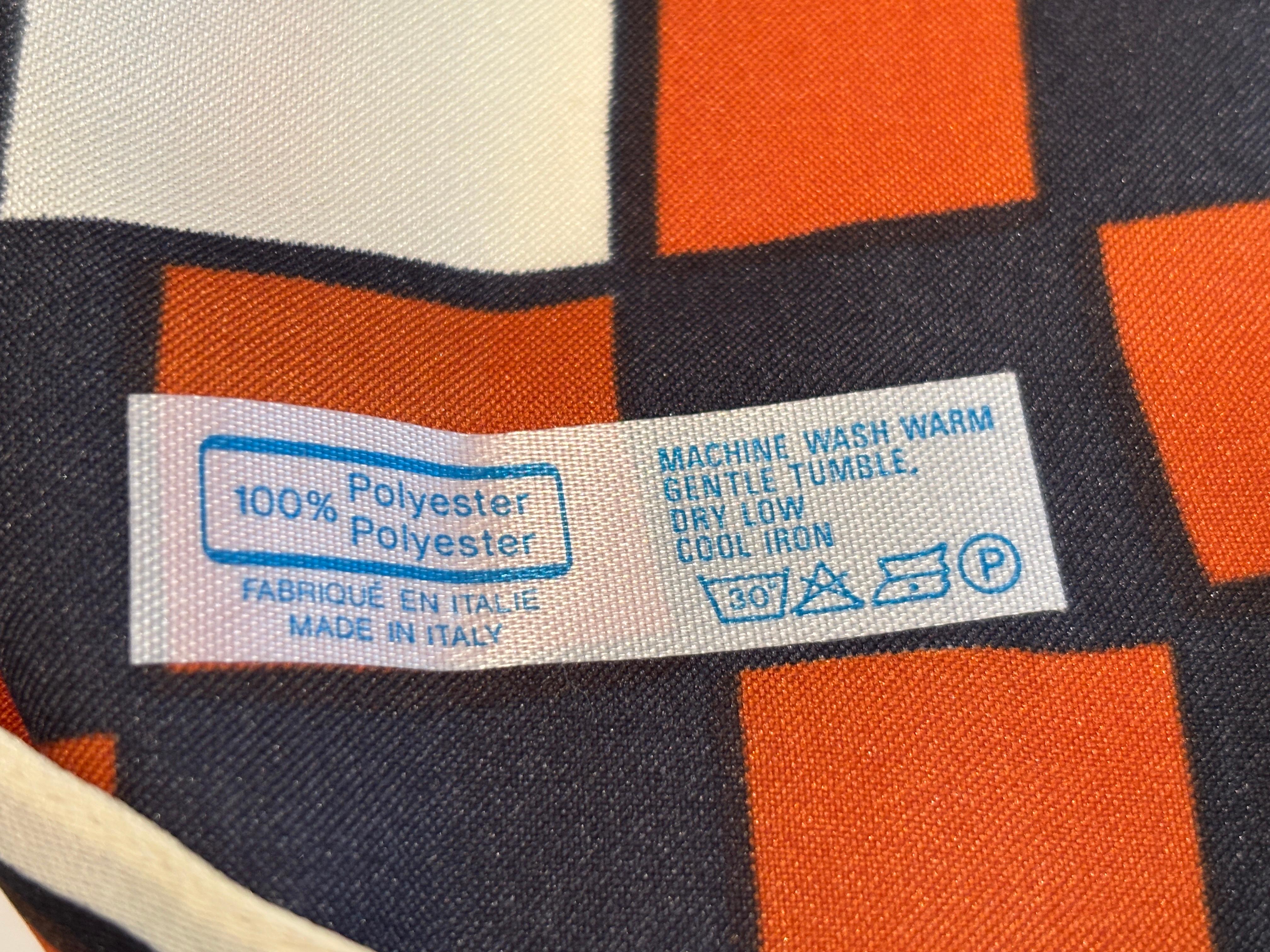 Vintage Frank Lloyd Wright Bauhaus Style Design Scarf For Sale 4