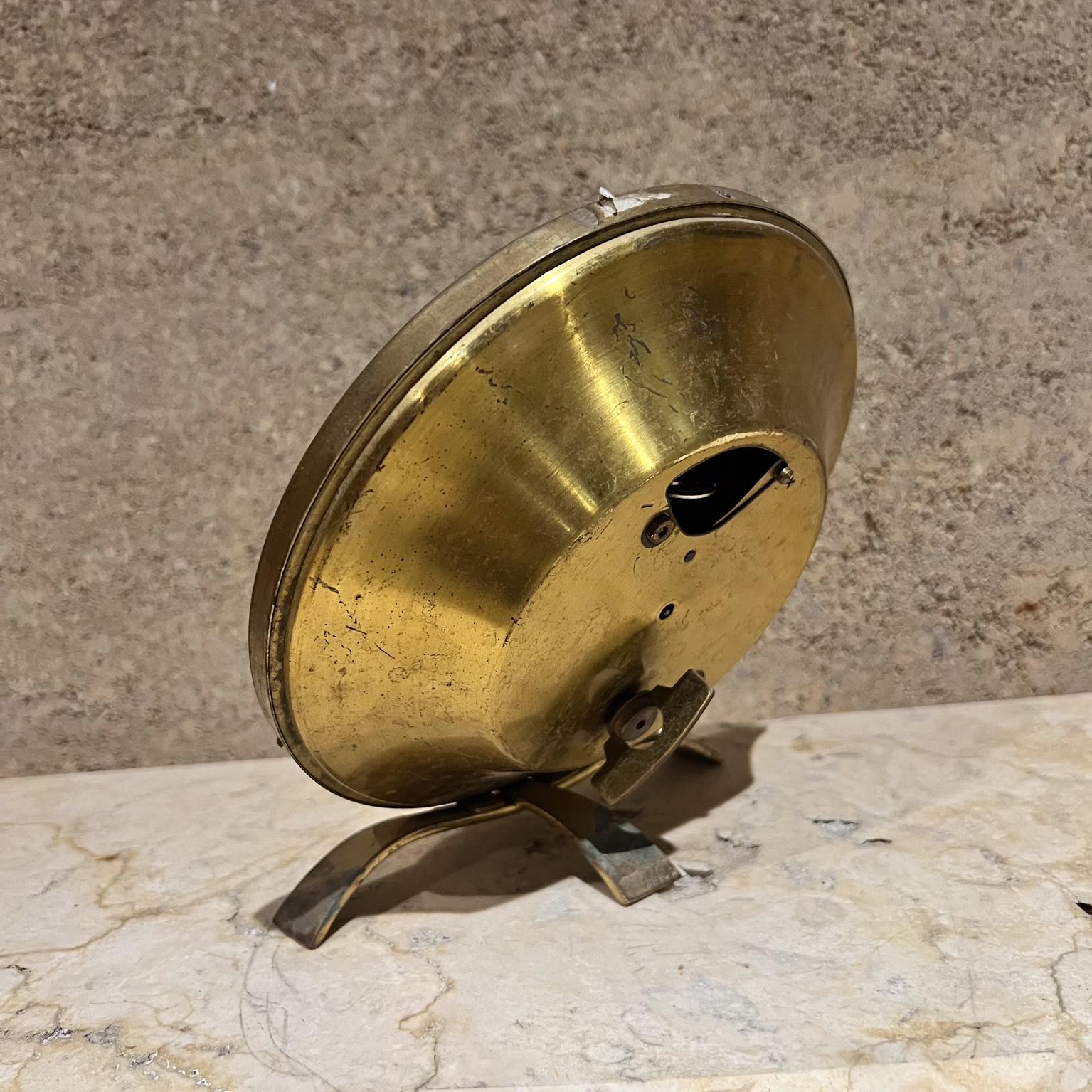 Allemand Horloge de bureau verte Art Déco Franz Hermle Allemagne en vente
