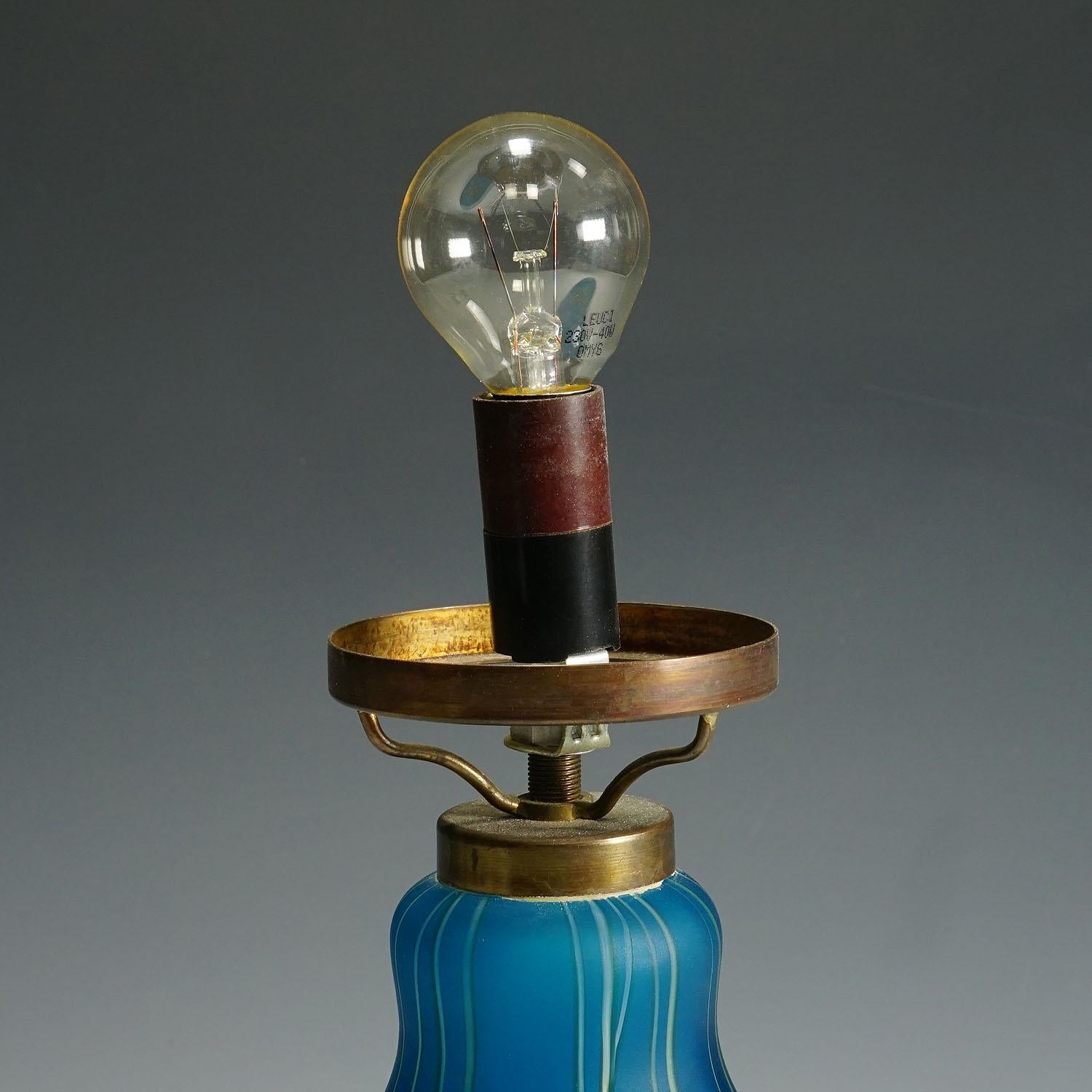 Lampe de bureau vintage Fratelli Toso Millefiori, Murano, circa 1950 en vente 3