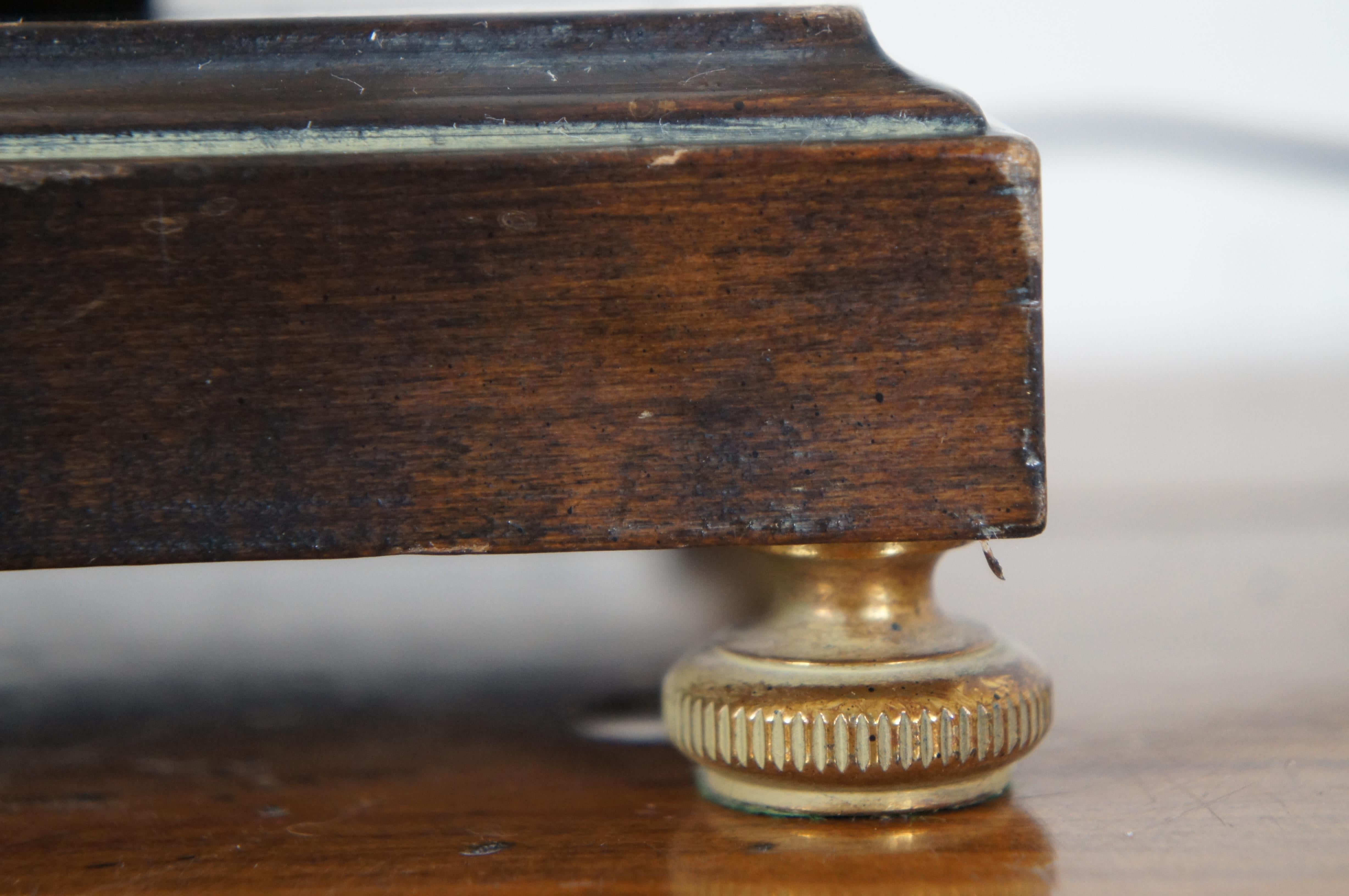 Lampe de bureau vintage en laiton trompette Hunt Bugle Horn de Frederick Cooper, 38 po. en vente 5