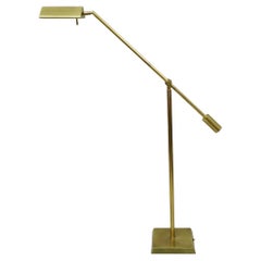 Vintage Frederick Cooper Mid Century Modern Brass Pharmacy Task Floor Lamp (lampe à pied)