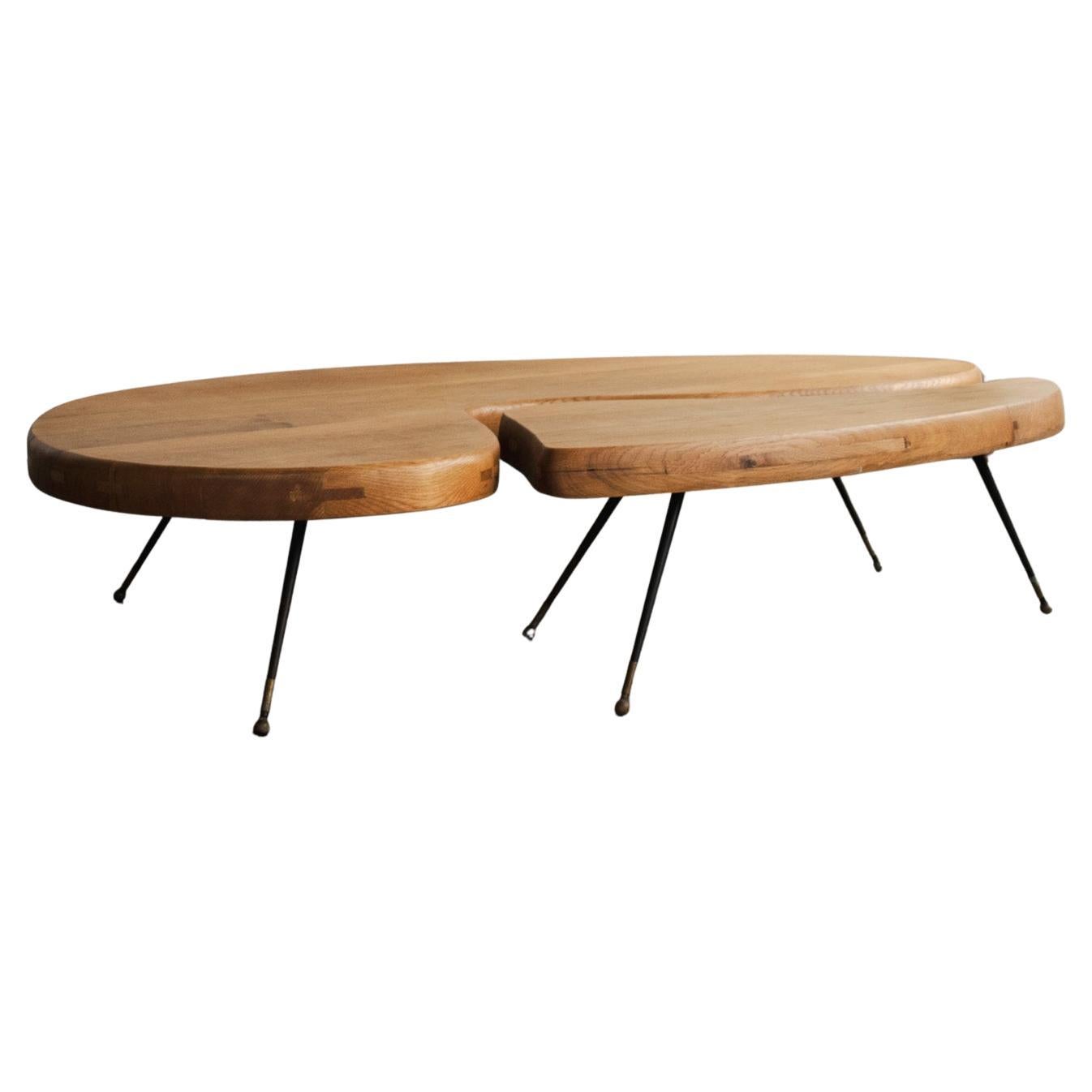 Tables basses vintage à forme libre en vente