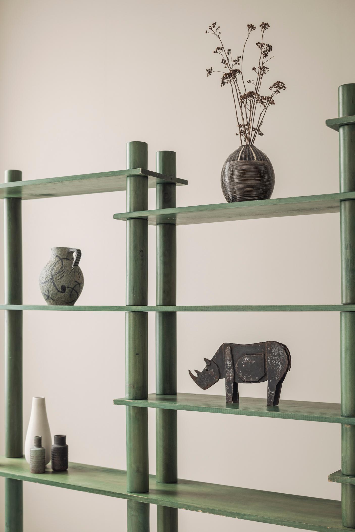 Mid-20th Century Vintage freestanding wall unit / bookcase, France 1960s For Sale