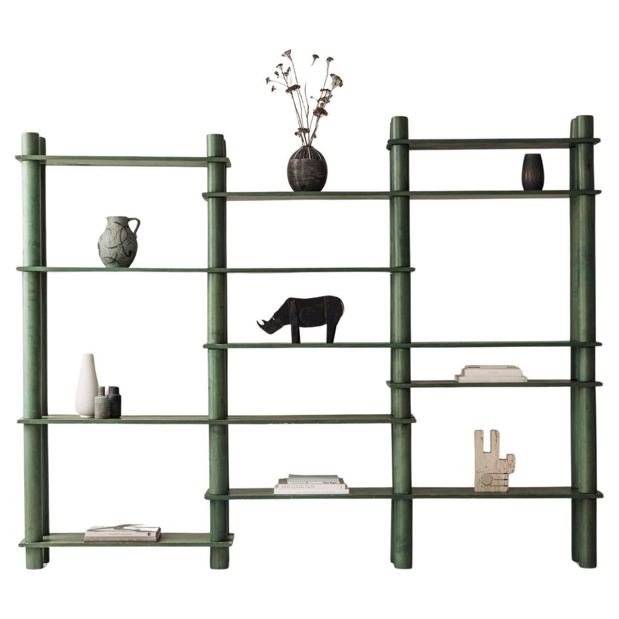 Vintage freestanding wall unit / bookcase, France 1960s