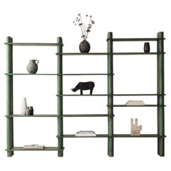 Vintage freestanding wall unit / bookcase, France 1960s