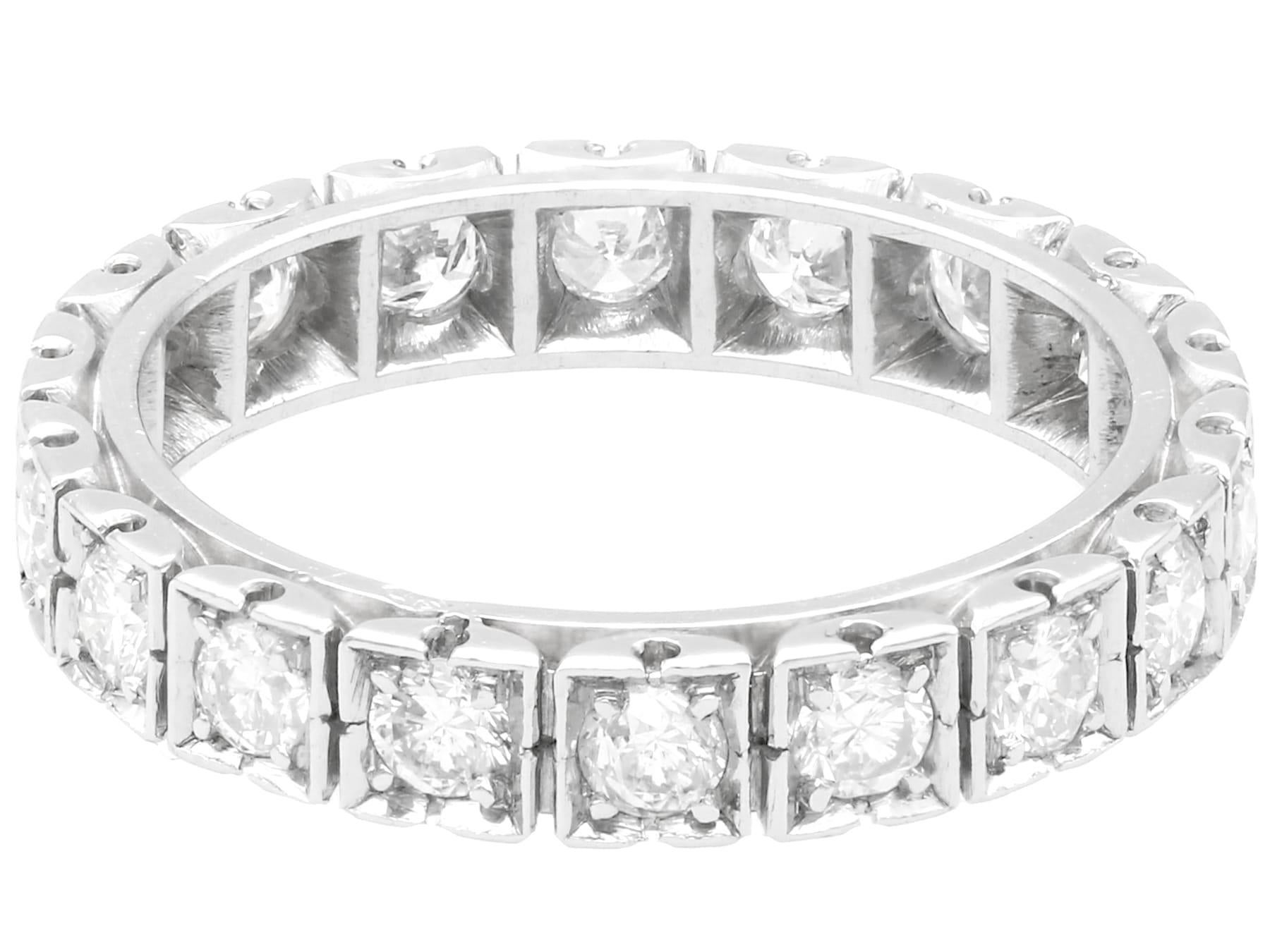 antique diamond eternity ring