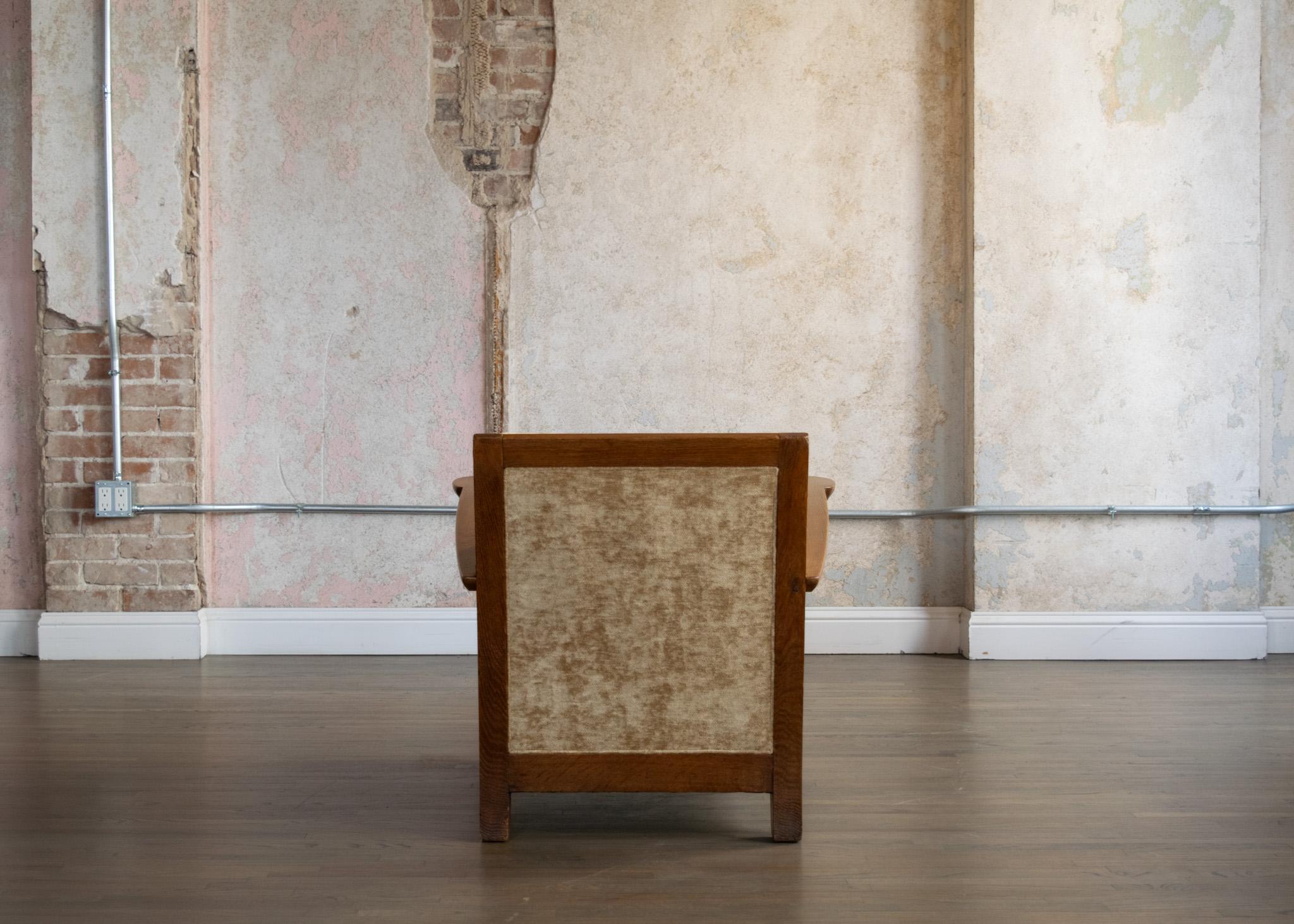 Milieu du XXe siècle Chaise d'appoint vintage française en vente