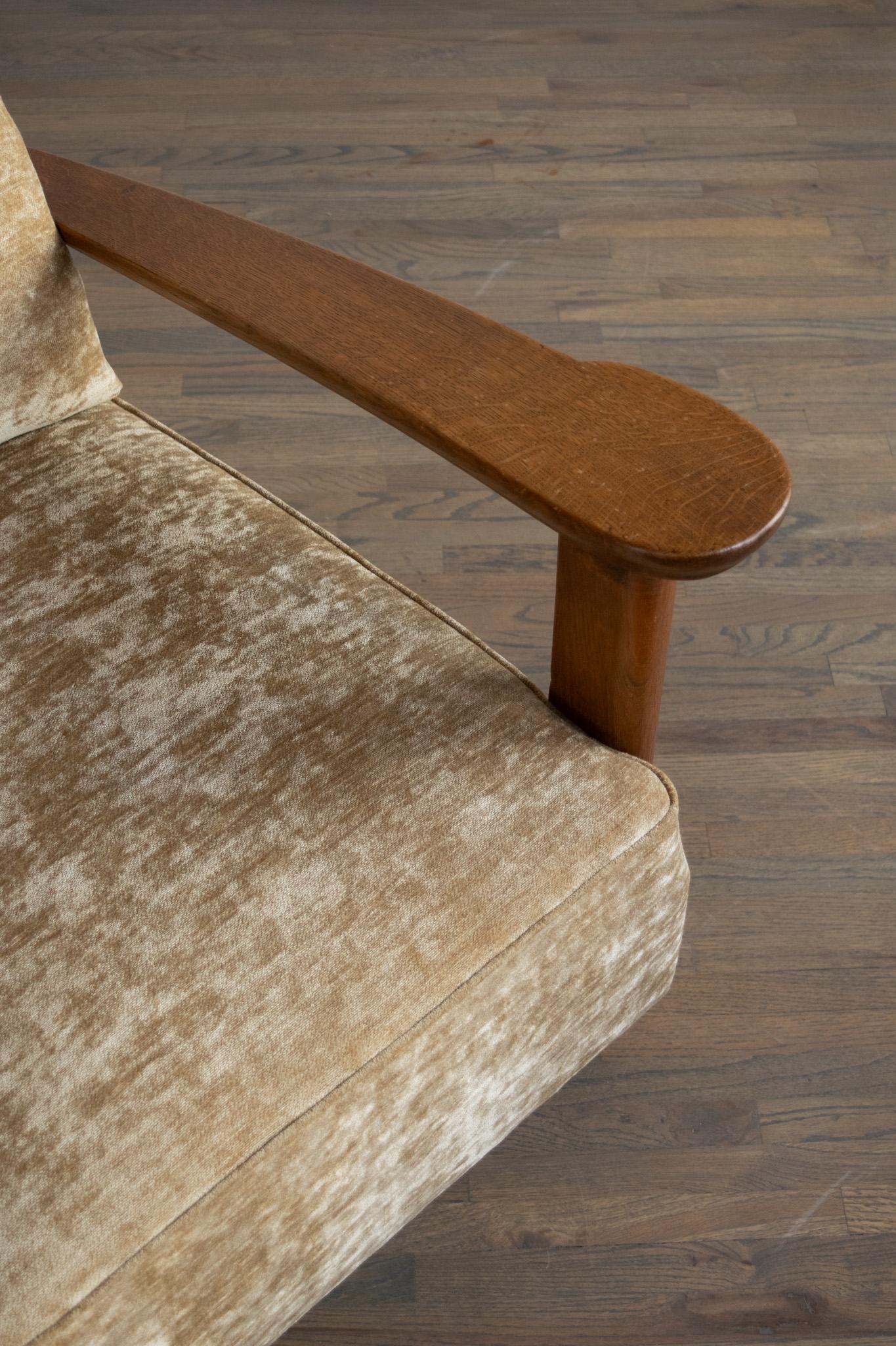 Tissu Chaise d'appoint vintage française en vente