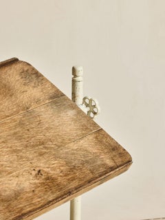 Vintage French Adjustable Drafting Table