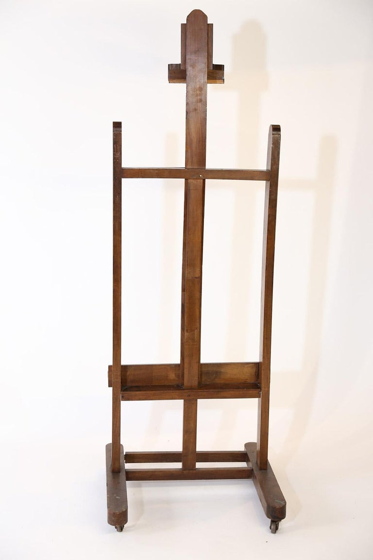 Vintage French Adjustable Painters Easel at 1stDibs