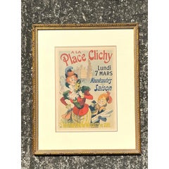 Vintage French Advertising Print