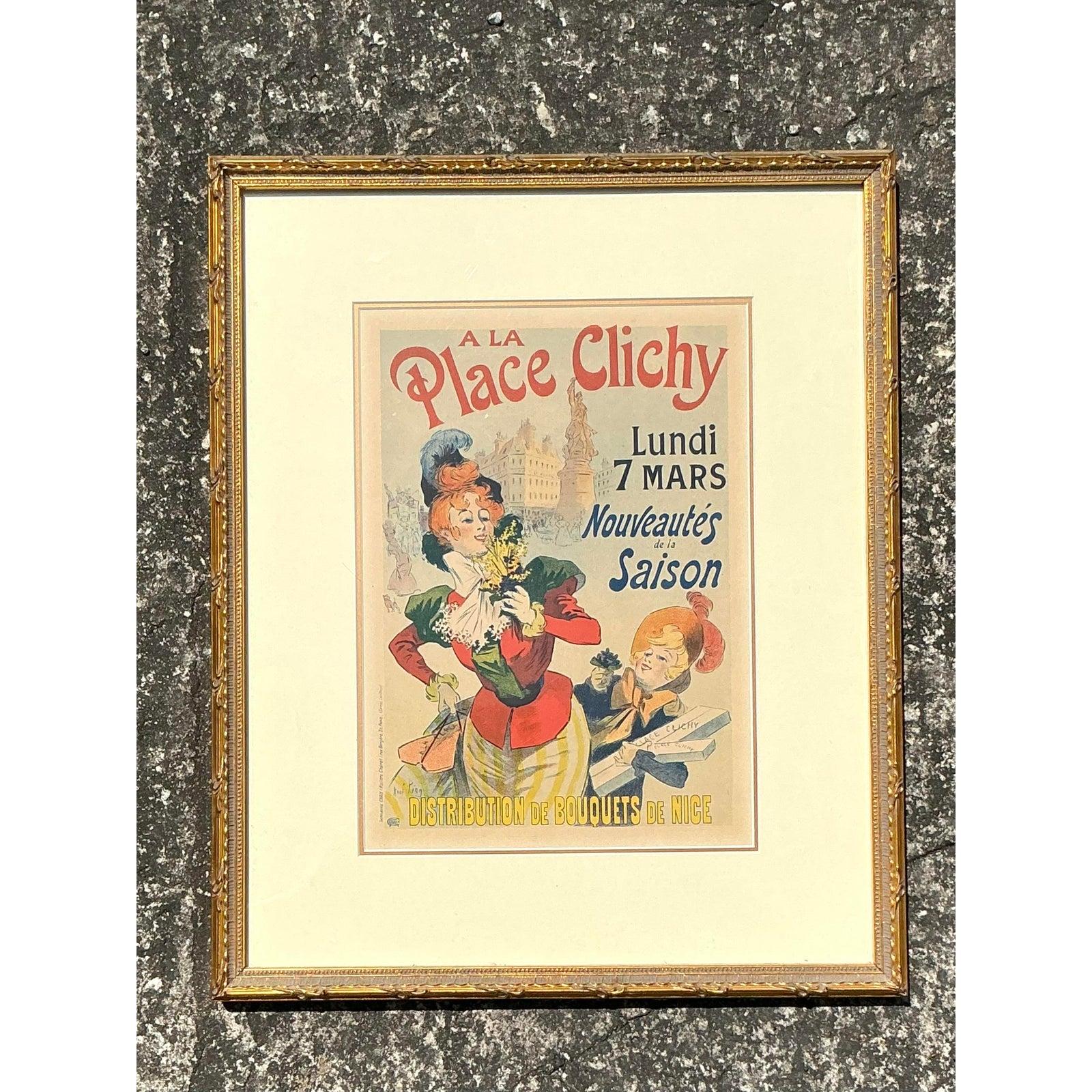Französischer Werbedruck im Vintage-Stil (20. Jahrhundert) im Angebot