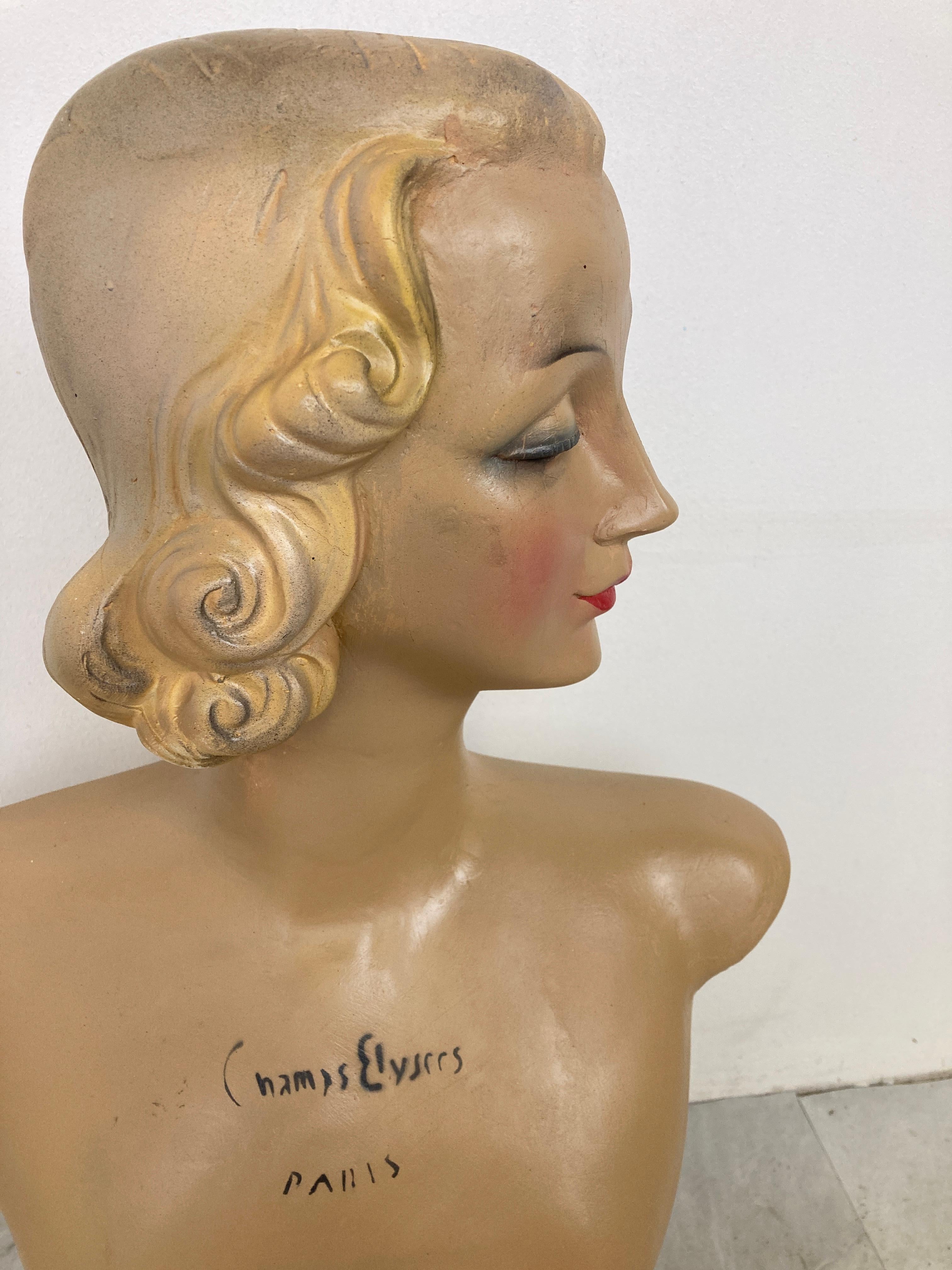 Vintage French Advertising Statue, 1960s For Sale 1