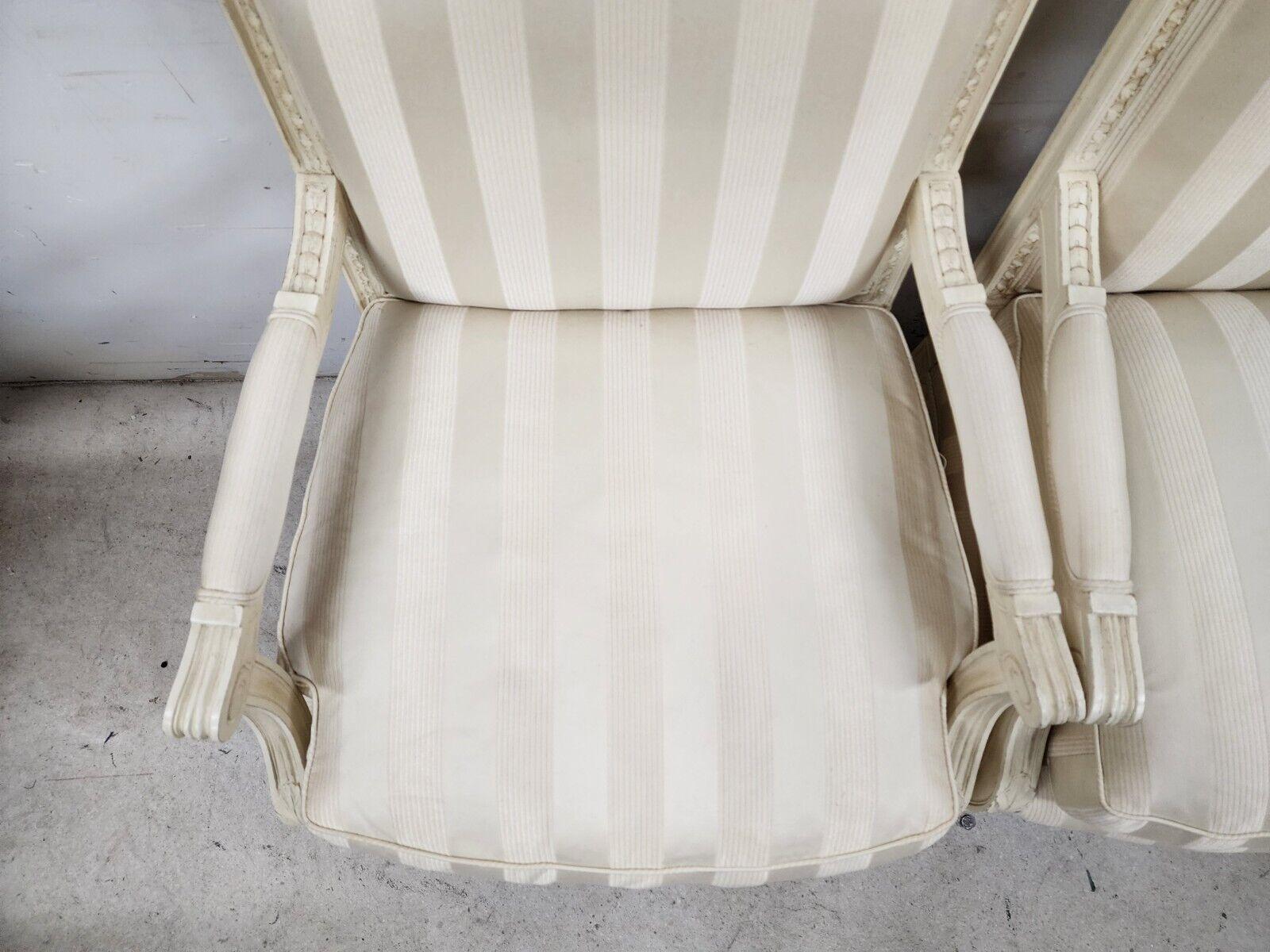 Vintage French Armchairs Shabby Chic 1