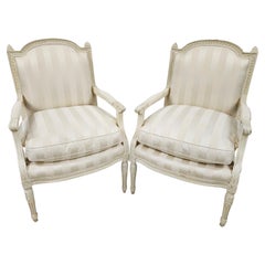 Used French Armchairs Shabby Chic