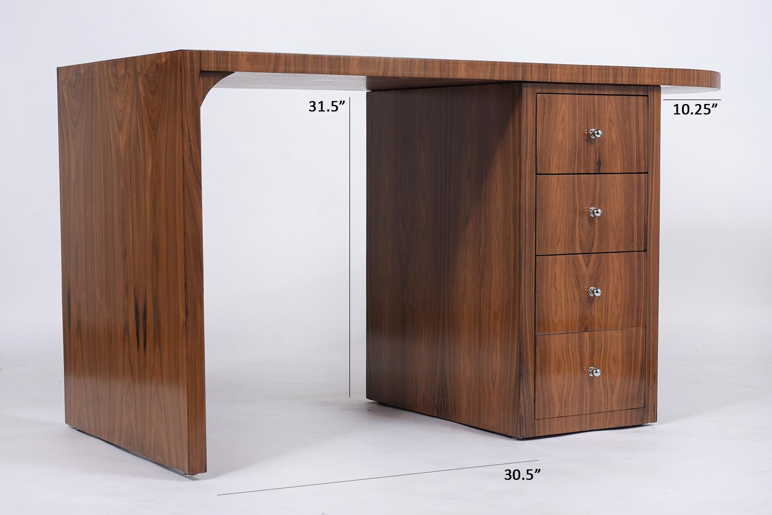 French 1960s Art Deco Desk 3
