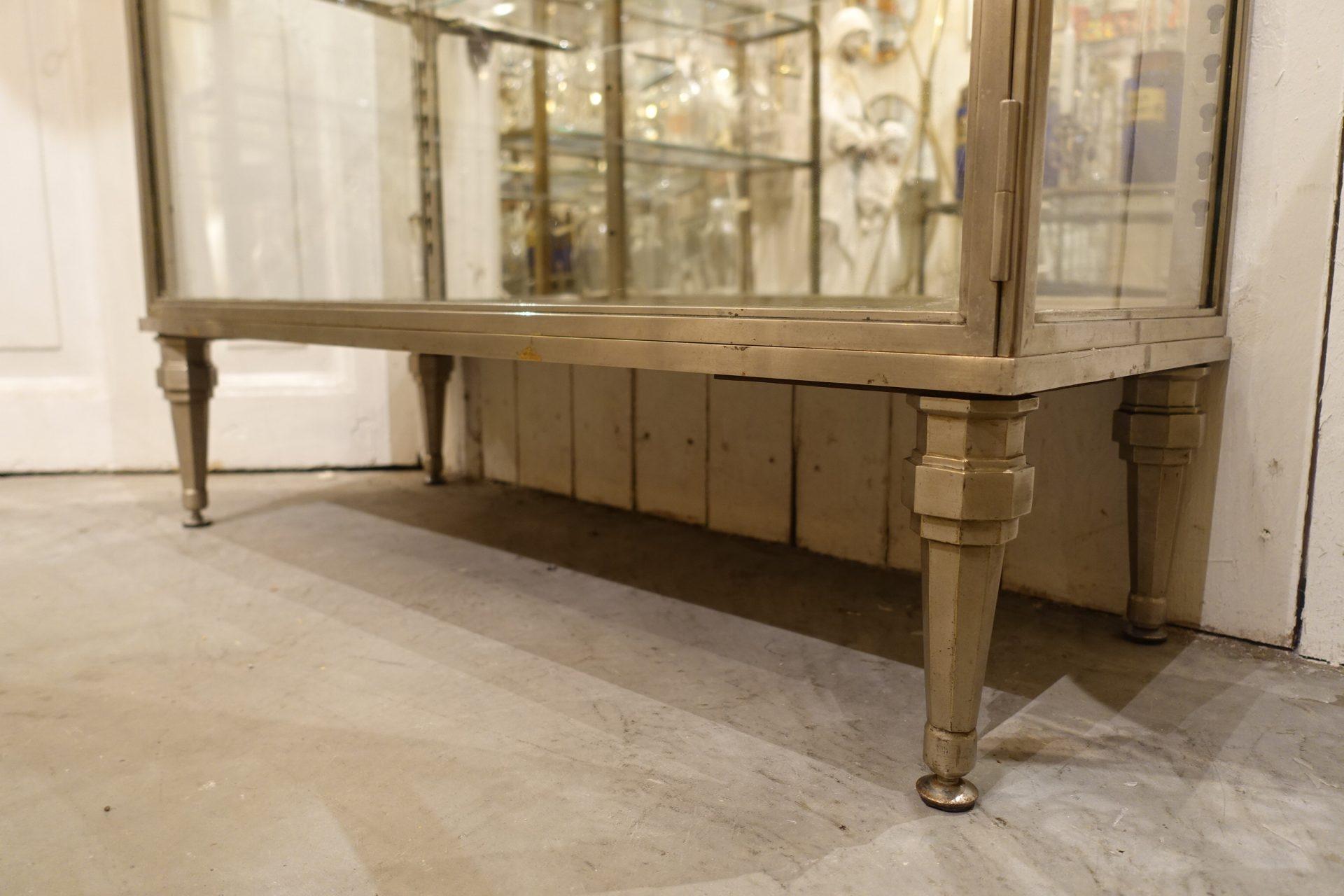 Vintage French Art Deco Display Cabinet, 1930s France Siegel 5