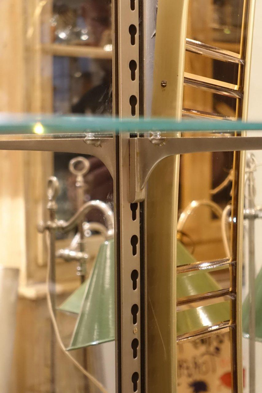 Vintage French Art Deco Display Cabinet, 1930s France Siegel 2