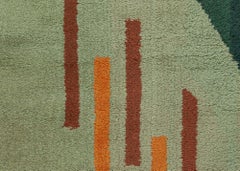 Doris Leslie Blau Vintage French Art Deco Rug