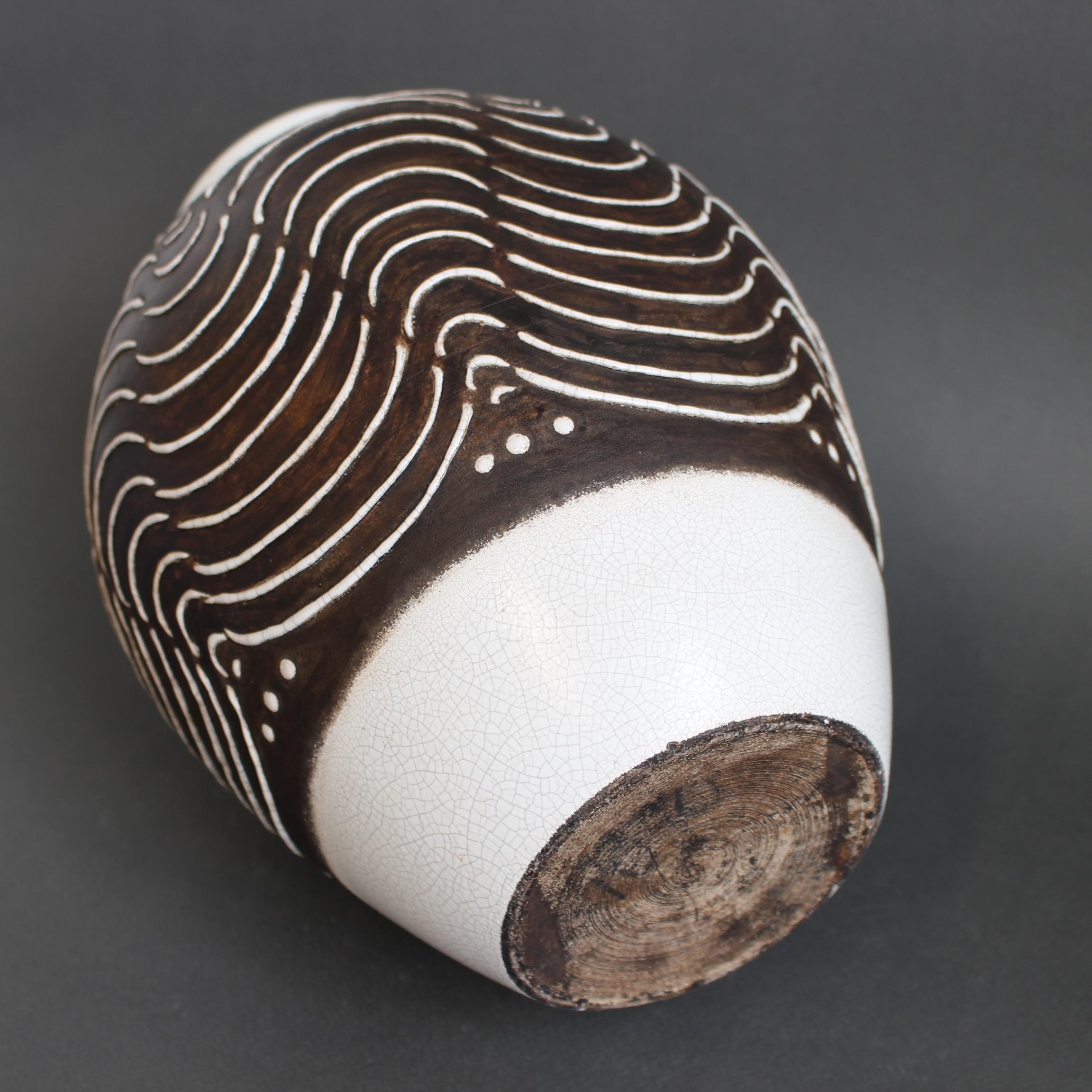 Französische Vase im Art-déco-Stil (ca. 1930er-1950er Jahre) im Angebot 2