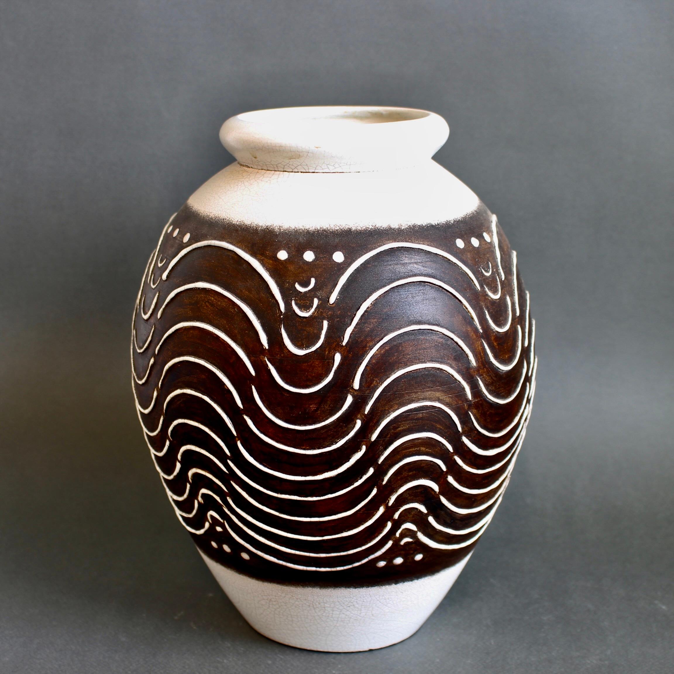 Französische Vase im Art-déco-Stil (ca. 1930er-1950er Jahre) im Angebot 6