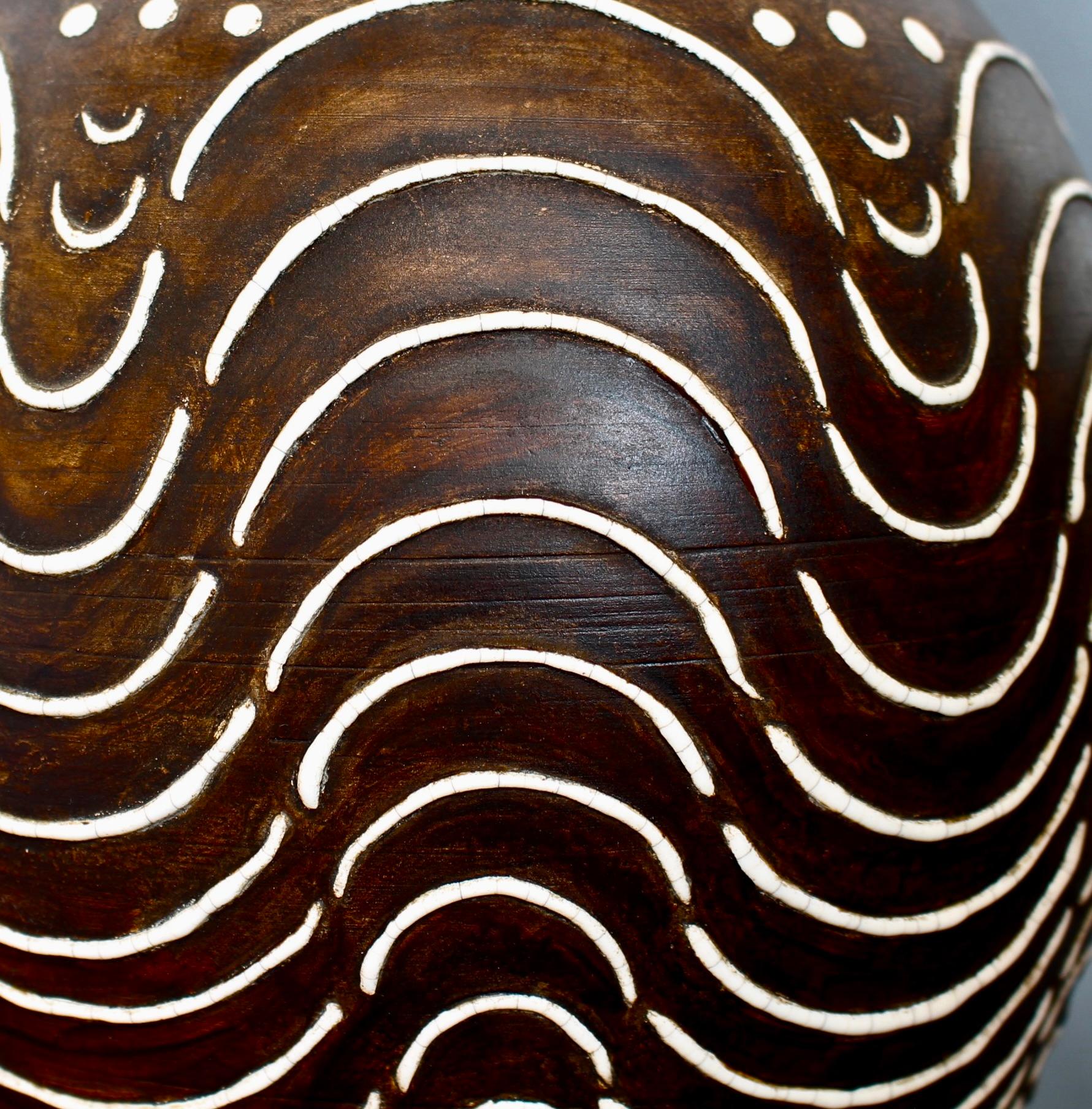 Französische Vase im Art-déco-Stil (ca. 1930er-1950er Jahre) im Angebot 10