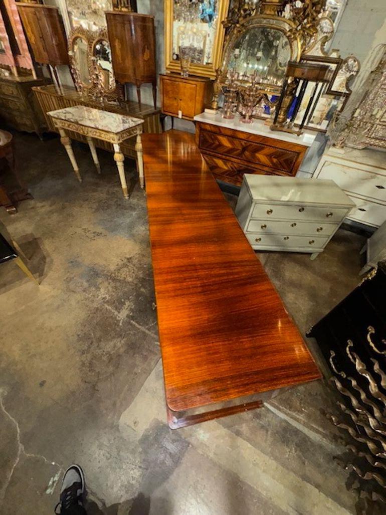 Buffet vintage en noyer de style Art Deco français en vente 1