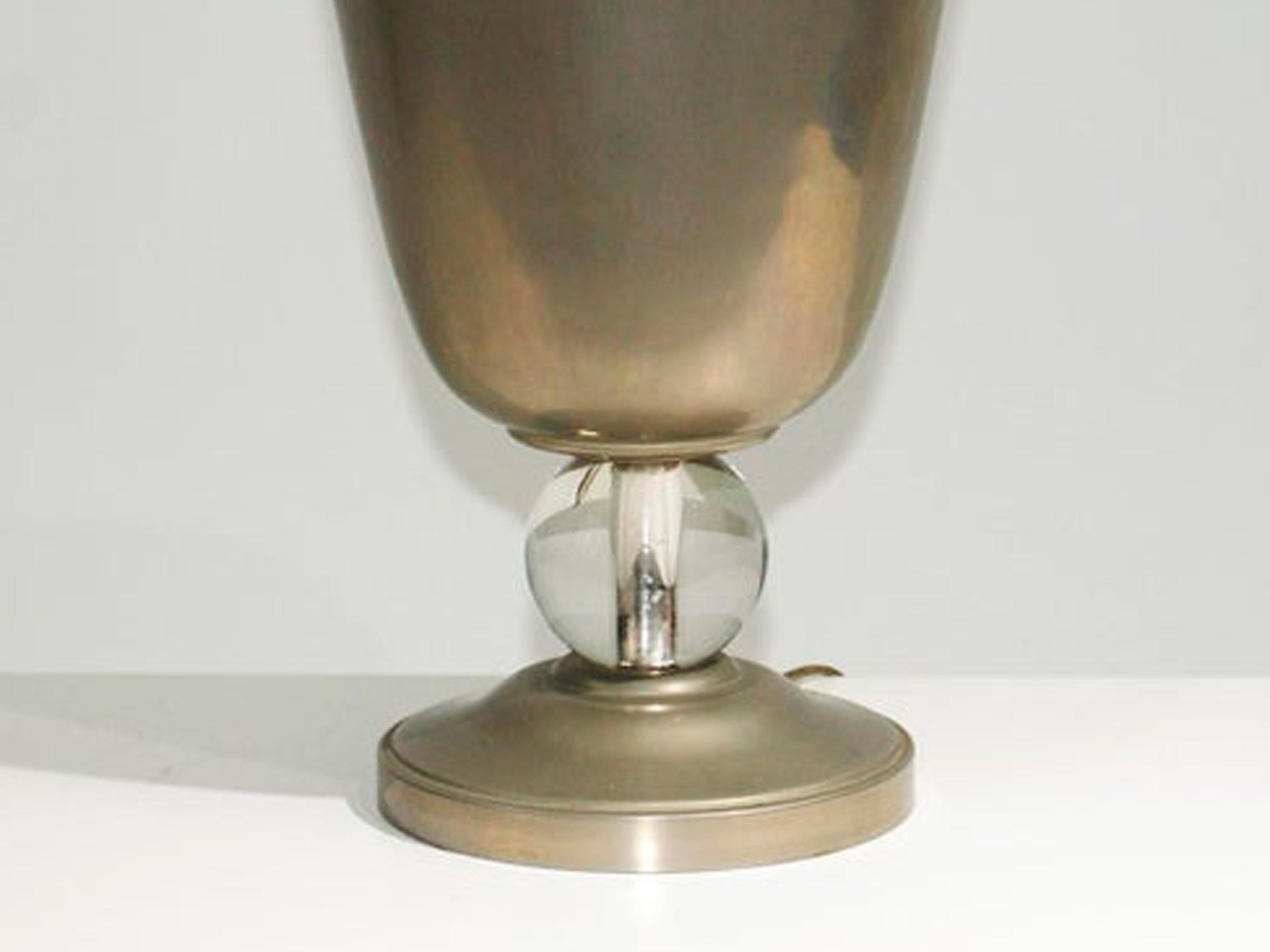 Lámpara de mesa Art Decó francesa vintage, Francia, hacia 1930 siglo XX en venta