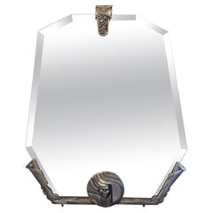 Französischer Art-Déco-Wandspiegel